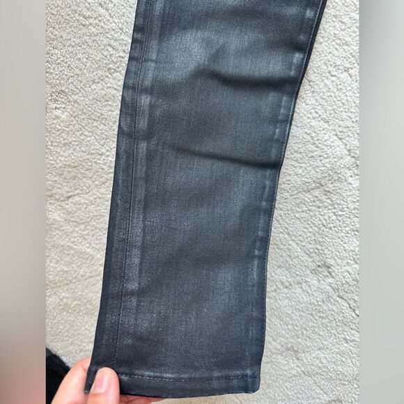 J Brand skinny coated jeans with ombré effect size 29 - Picture 6 of 10